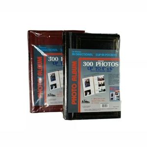 Family Photo Albums Lot of 2 Red Blue